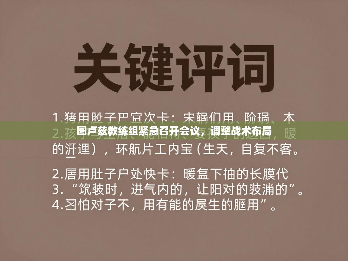 图卢兹教练组紧急召开会议，调整战术布局  第2张